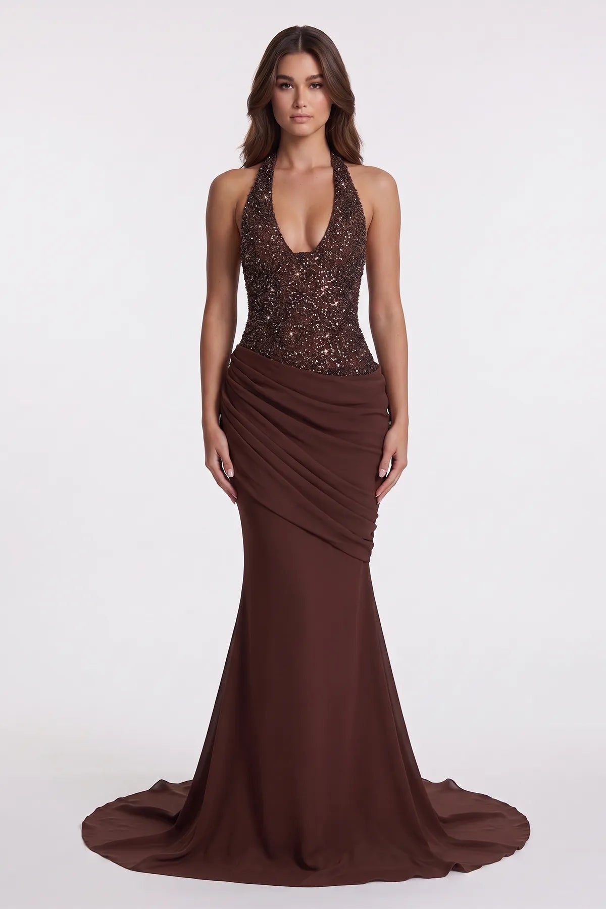 Glam Sparkle Evening Gow