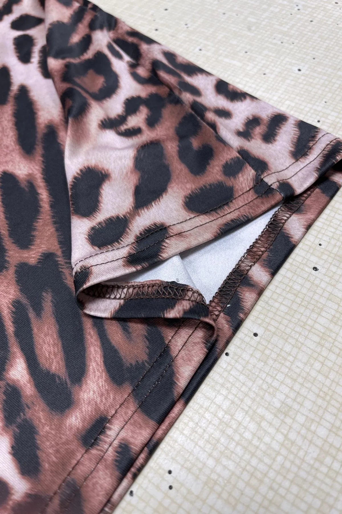 Leopard Print Cami Dress