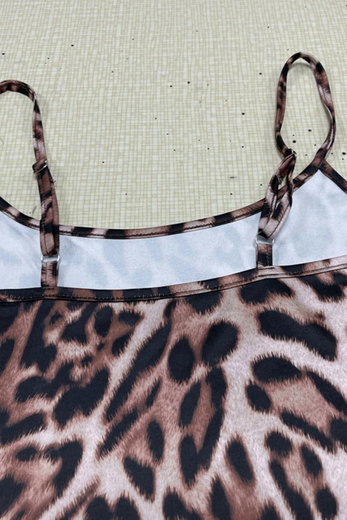Leopard Print Cami Dress