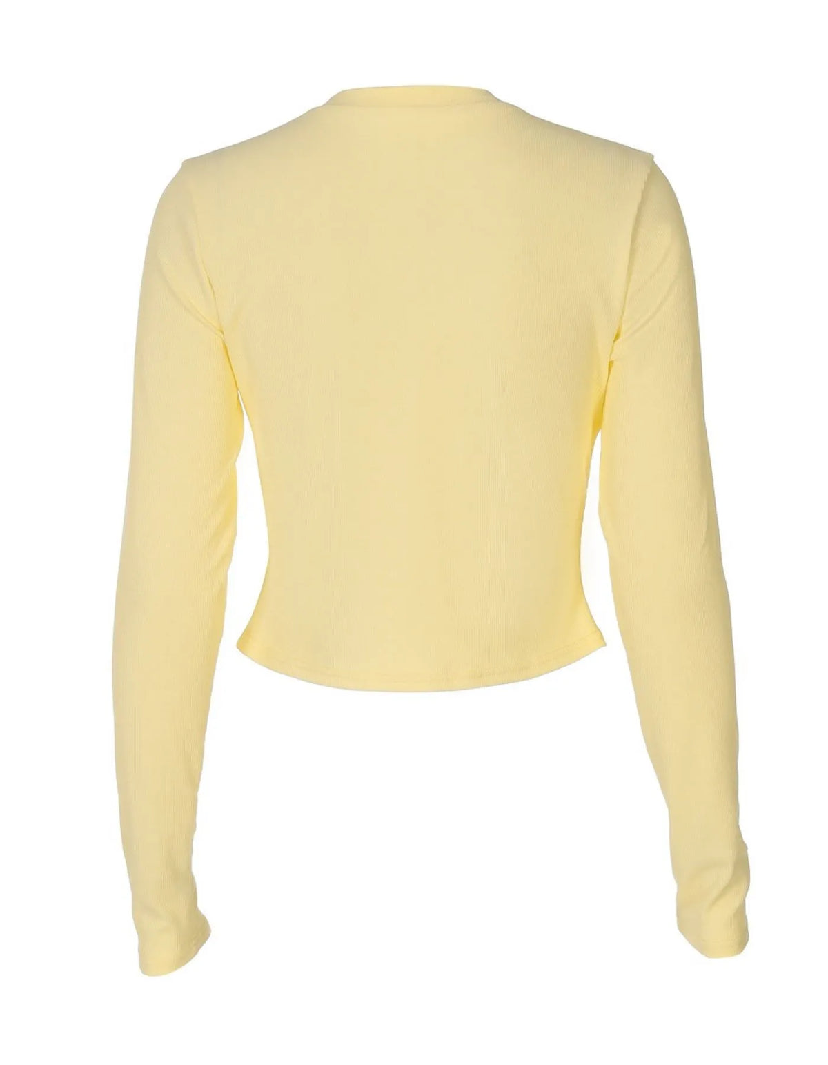Luna Buttoned Slim-Fit Cardigan Top