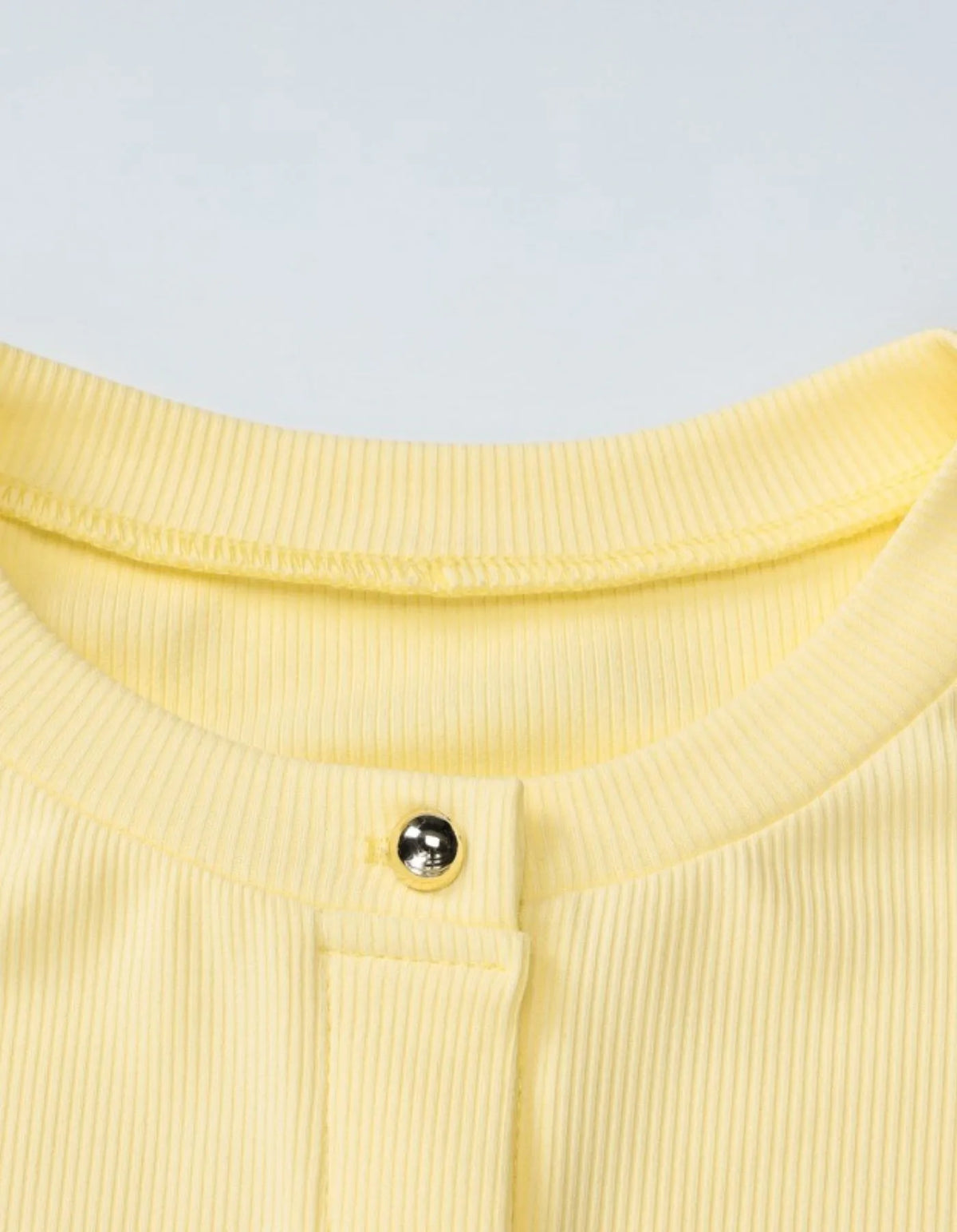 Luna Buttoned Slim-Fit Cardigan Top