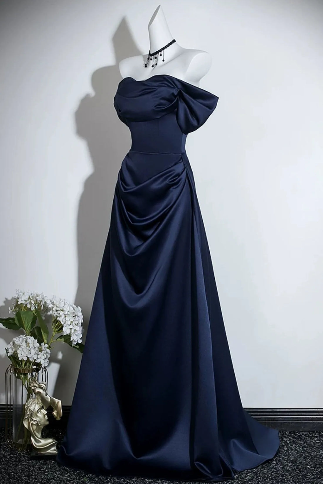 Off-Shoulder Formal Gown