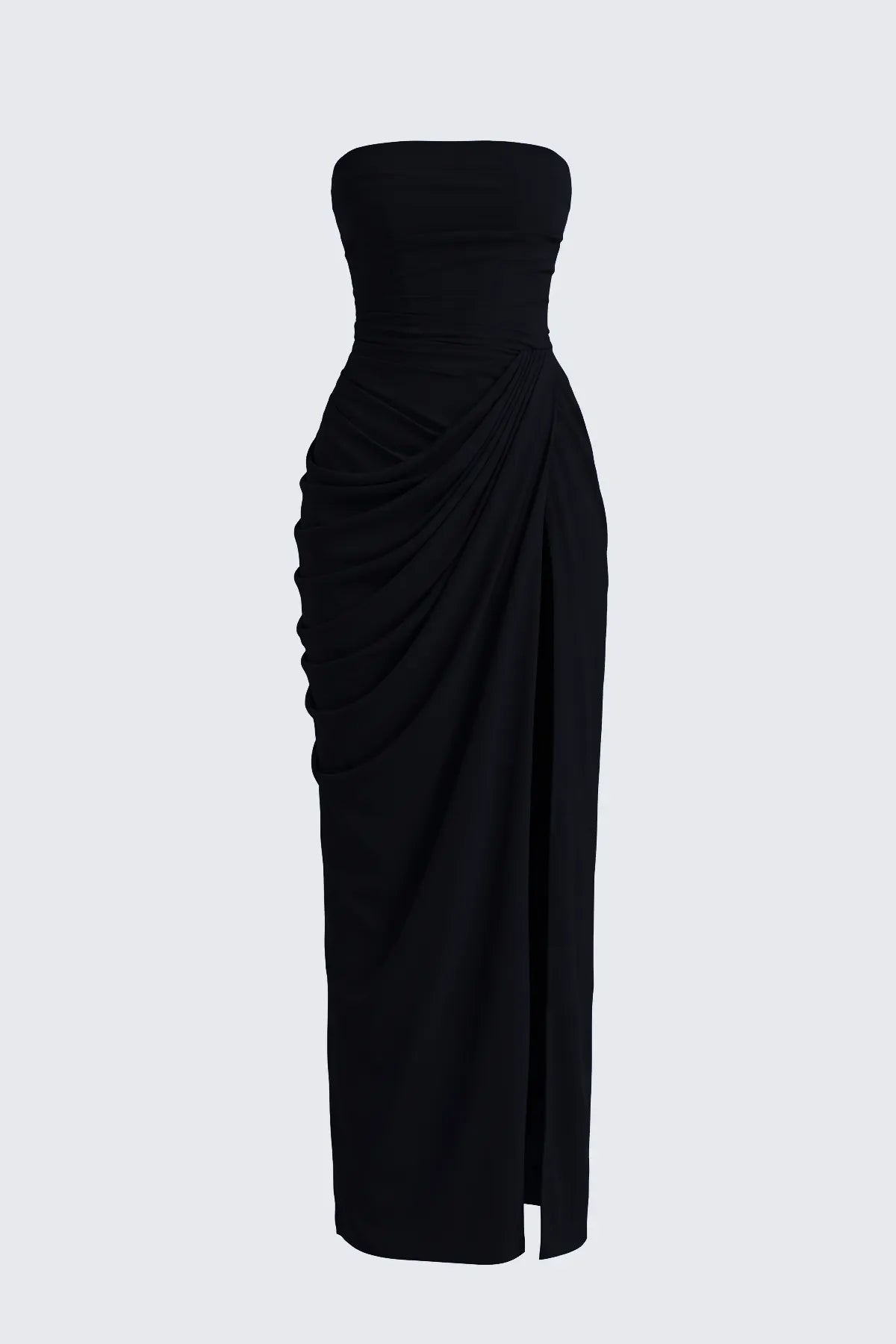 Sleeveless Lace Up Evening Dress