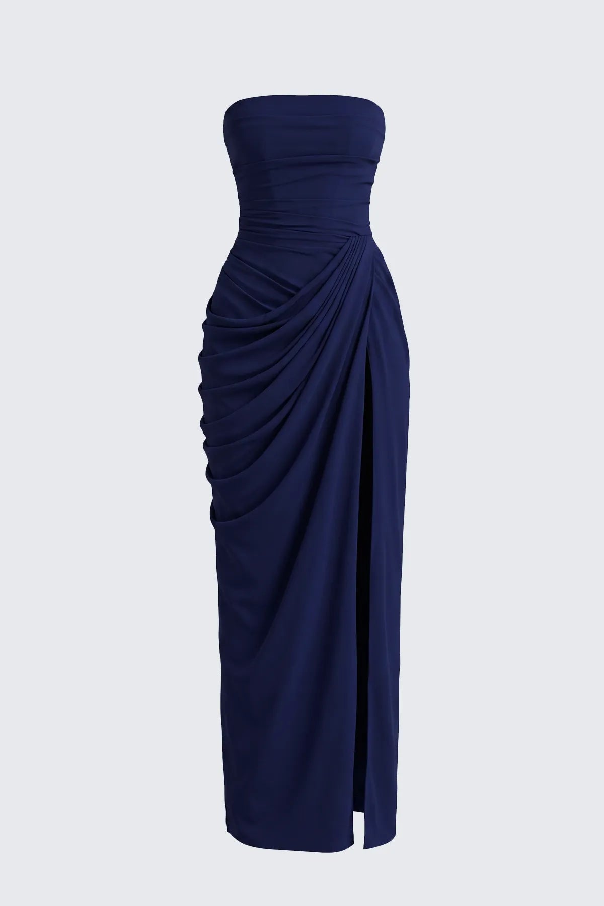 Sleeveless Lace Up Evening Dress