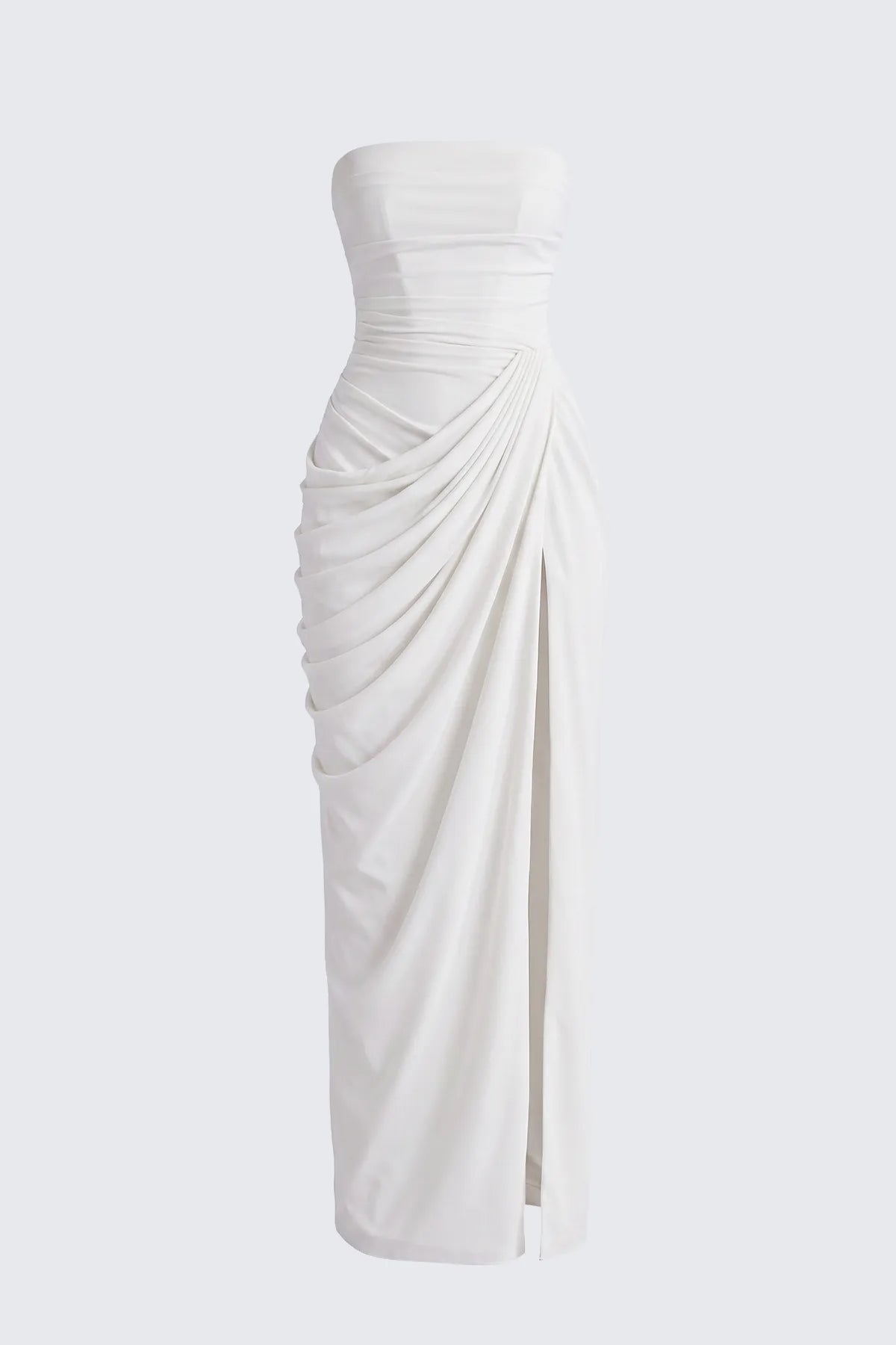 Sleeveless Lace Up Evening Dress