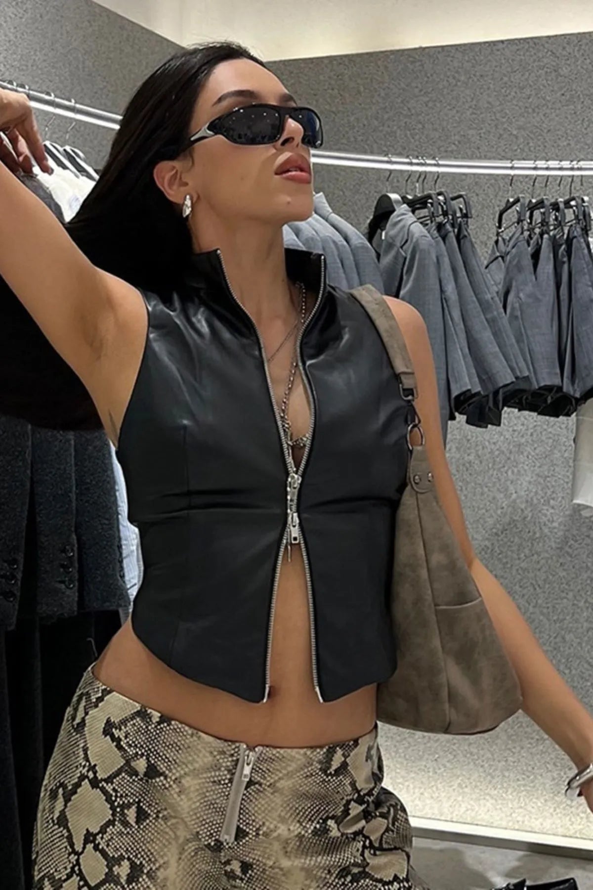 Slim Fit Halter Crop Top