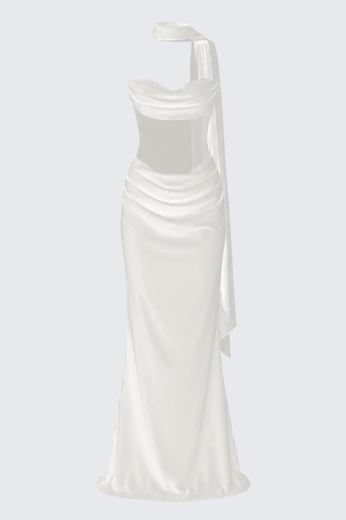 Sophisticated Corset Maxi Gown