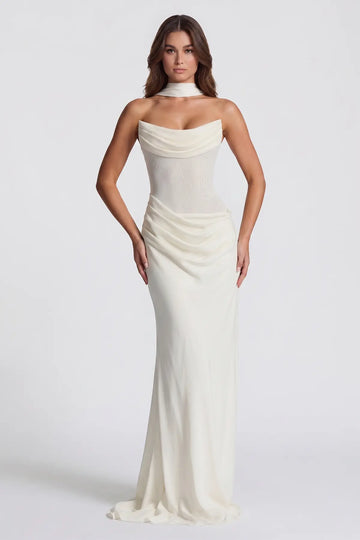 Sophisticated Corset Maxi Gown