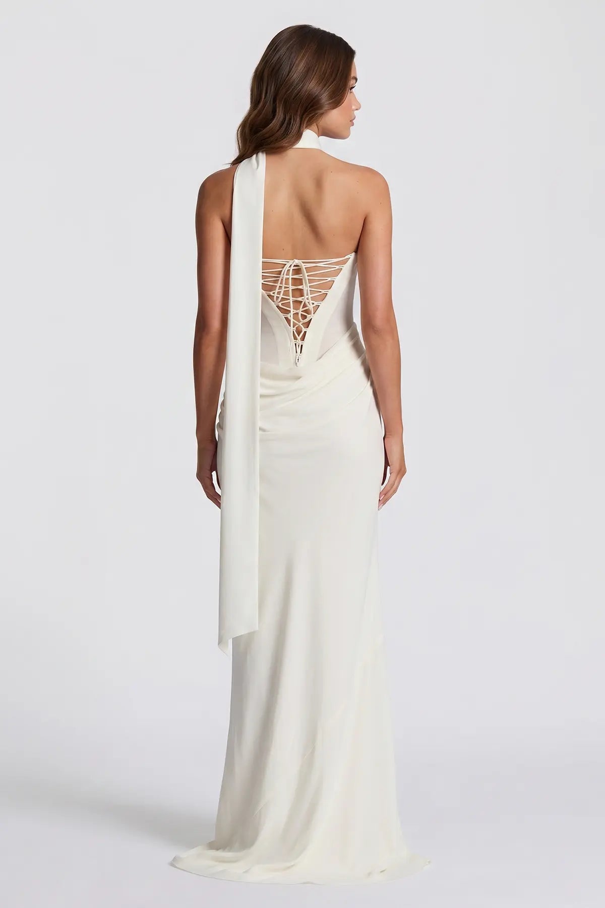 Sophisticated Corset Maxi Gown